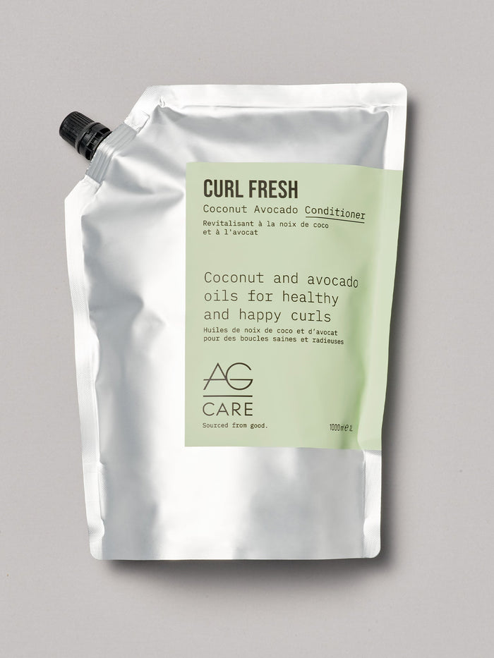 CURL FRESH Coconut Avocado Silicone-Free Conditioner 1L Refill