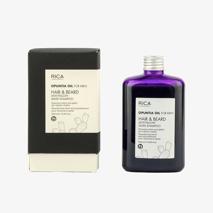 Rica Hair + Beard Anti-Yellow Silver Shampoo