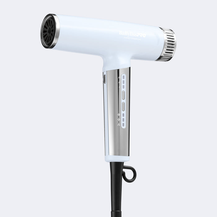 BaBylissPRO® Nano Titanium™ High-Speed Nano Light Hairdryer (Iced Blue - Limited Edition)