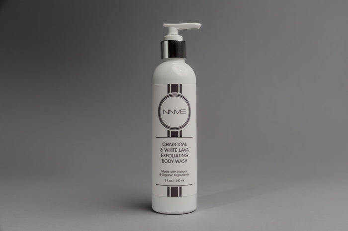 Charcoal & White Lava Body Wash