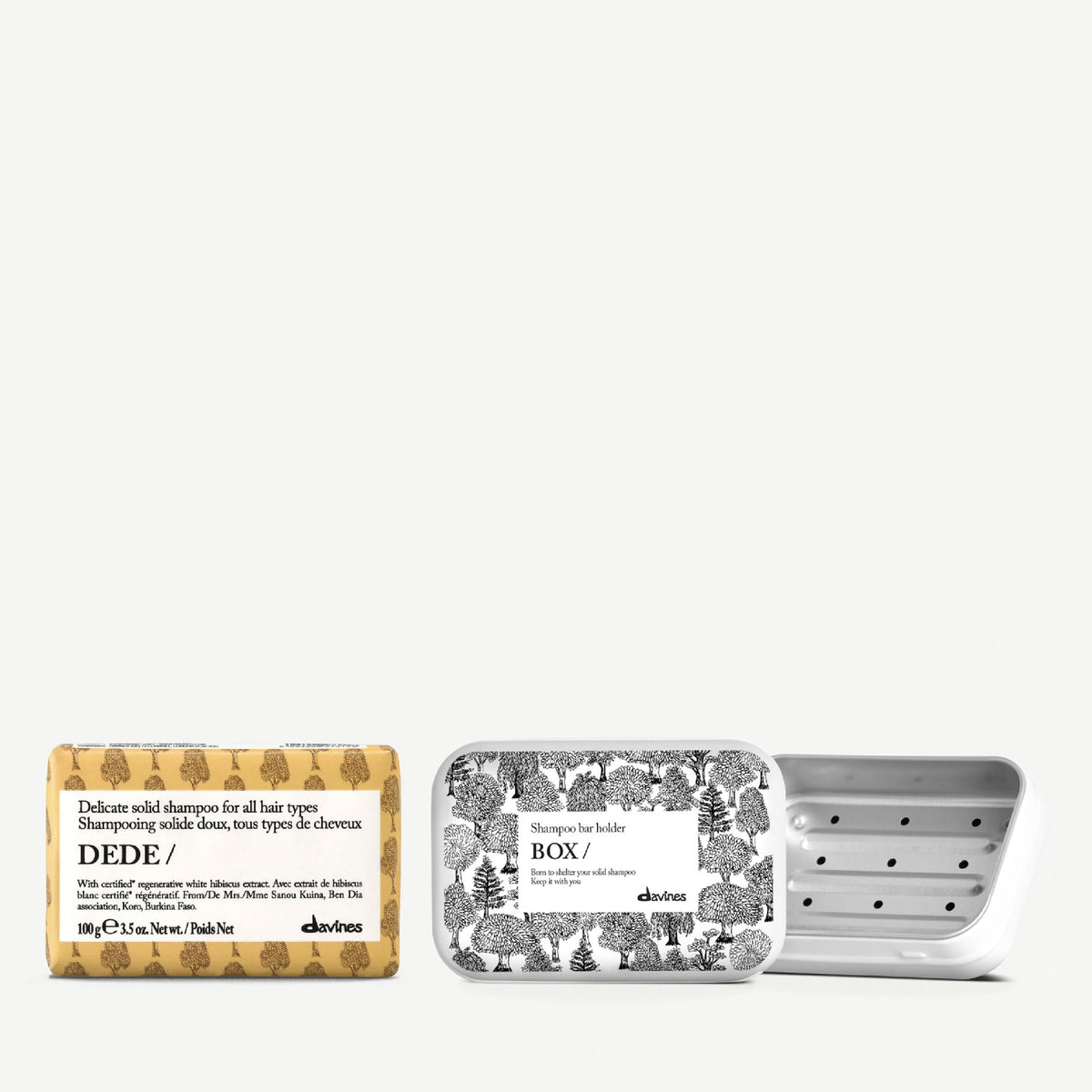 Davines Dede Shampoo Bar And Case