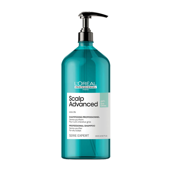 L'Oreal Scalp Advanced Anti-Oiliness Dermo-Purifier Shampoo 1500Ml