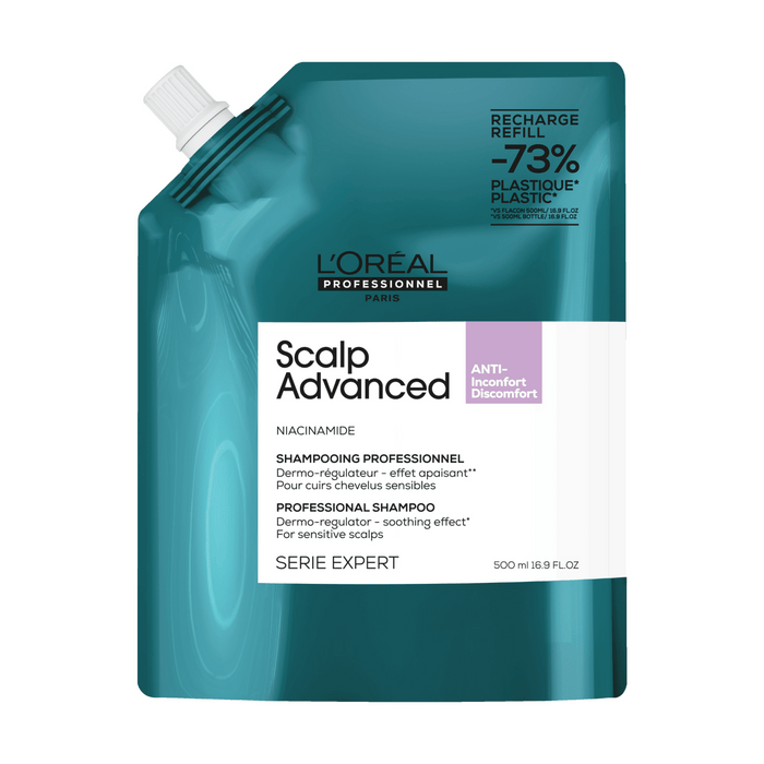 L'Oreal Scalp Advanced Anti-Discomfort Shampoo Refill 500Ml