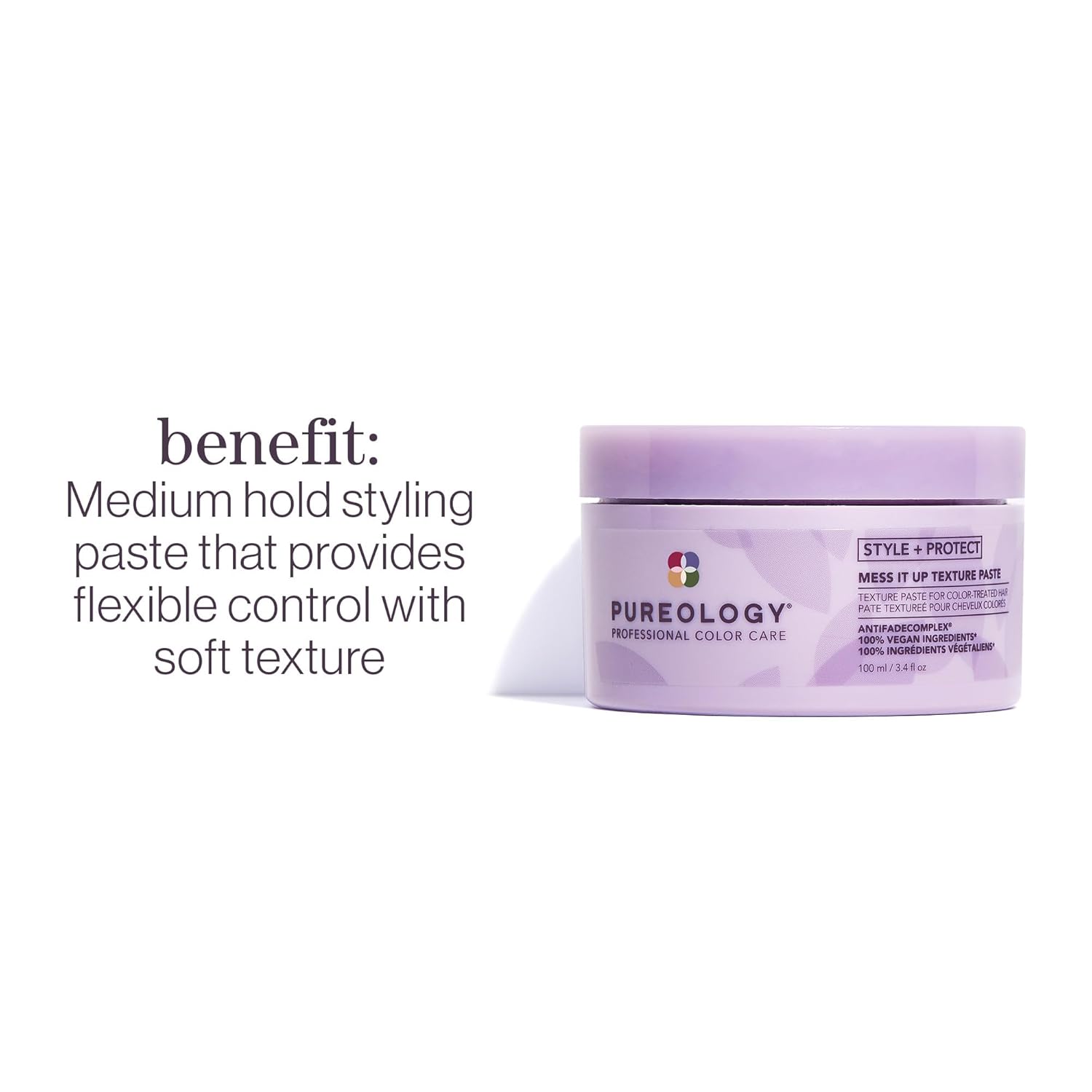 Pureology Style + Protect Mess It Up Texture Paste