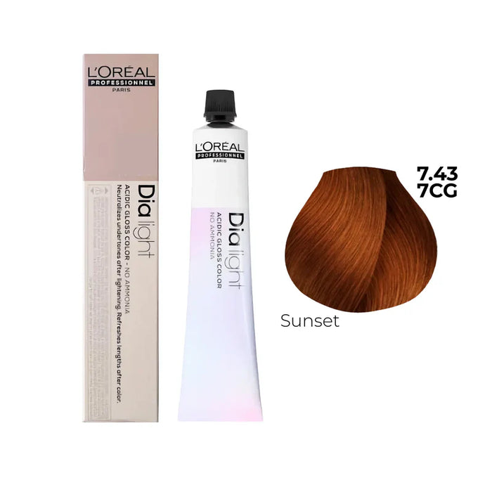 L'Oreal Dia Dia Light 7.43 Rub 50 ml