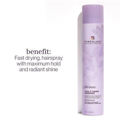 Pureology Style + Protect Lock It Down Hairspray