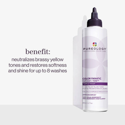 Pureology Color Fanatic Top Coat + Tone Purple