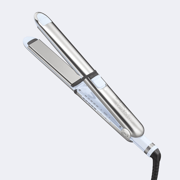 BaBylissPRO® Nano Titanium™ Optima 1-1/4” Stainless Steel Flat Iron (Iced Blue - Limited Edition)