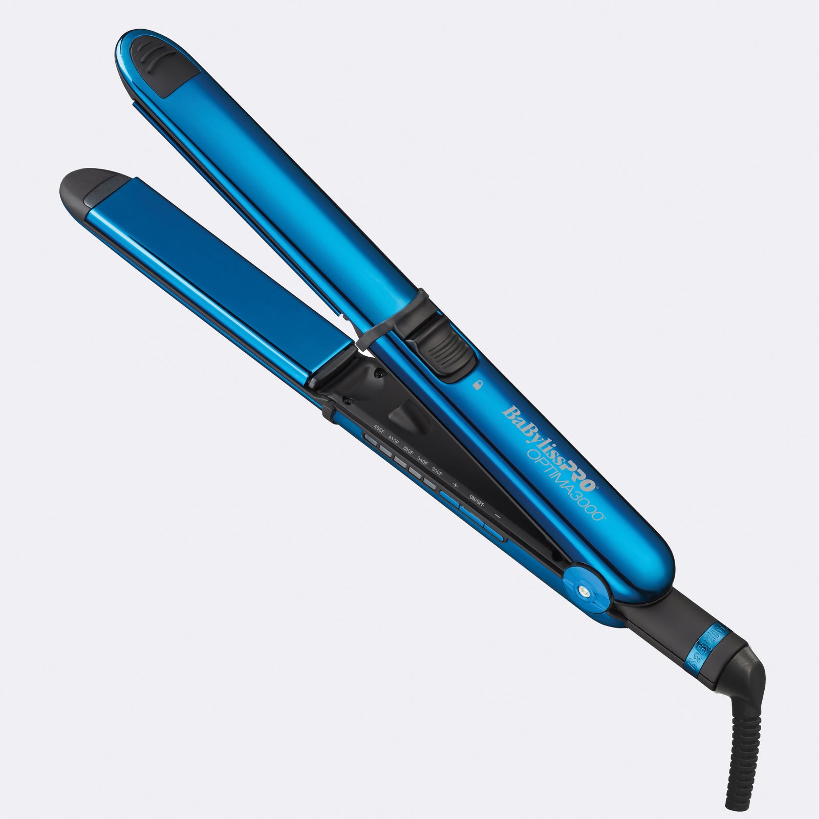 BaBylissPRO® Nano Titanium™ Optima 1-1/4” Stainless Steel Flat Iron (Midnight Blue)