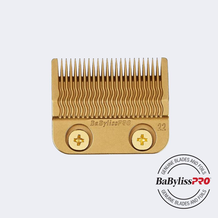 BaBylissPRO® Gold Titanium Metal-Injection Molded (MIM) Precision Fade Blade