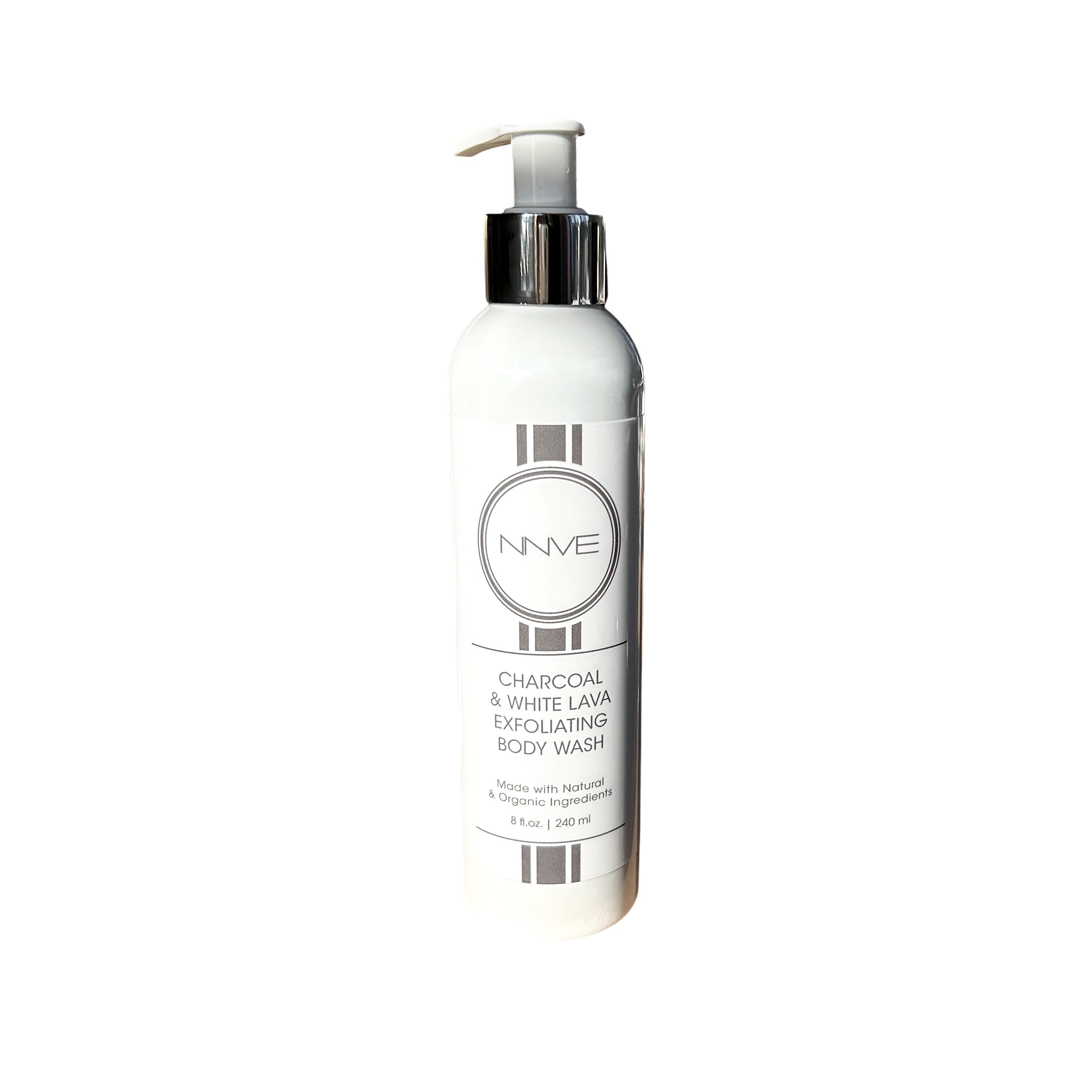 Charcoal &amp; White Lava Body Wash