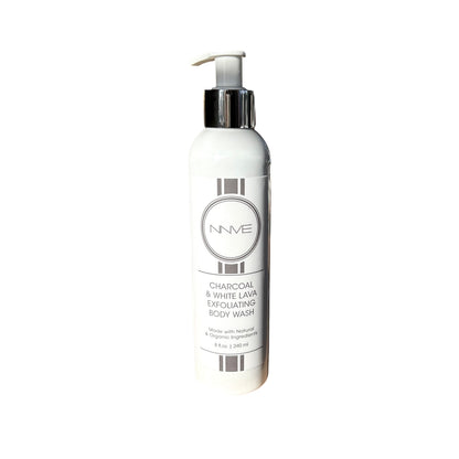 Charcoal &amp; White Lava Body Wash