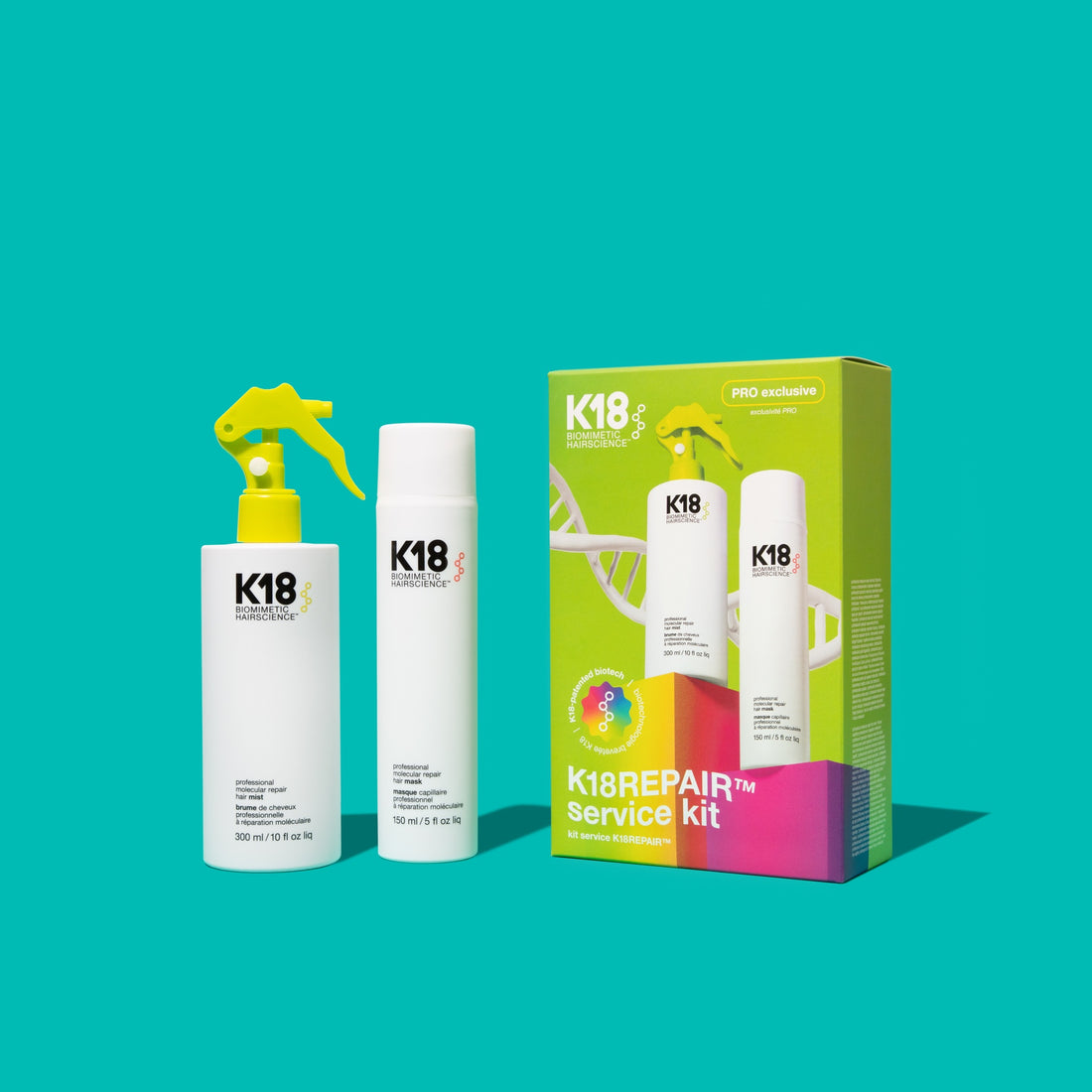 K18REPAIR™ Service Kit (Mist + Mask)