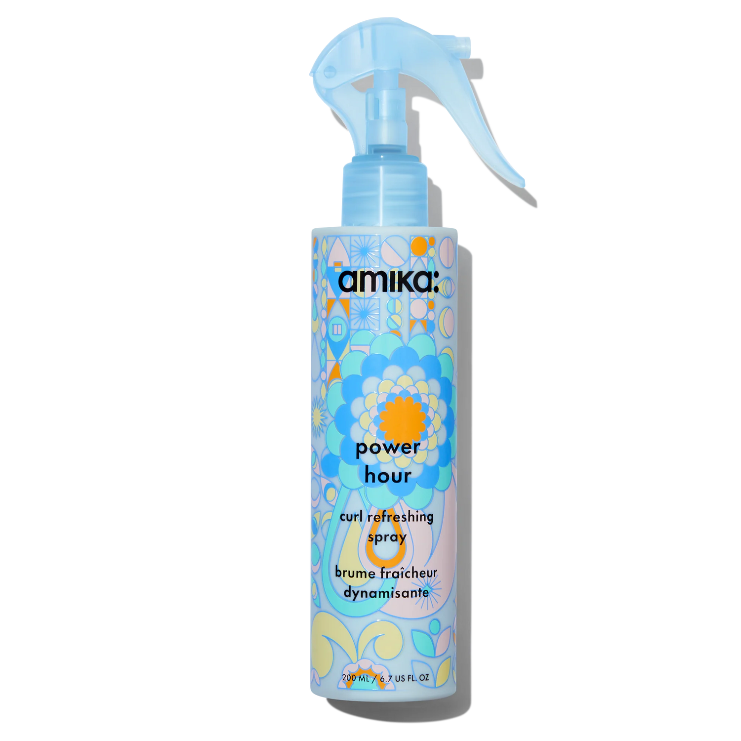 Amika power hour curl refreshing spray