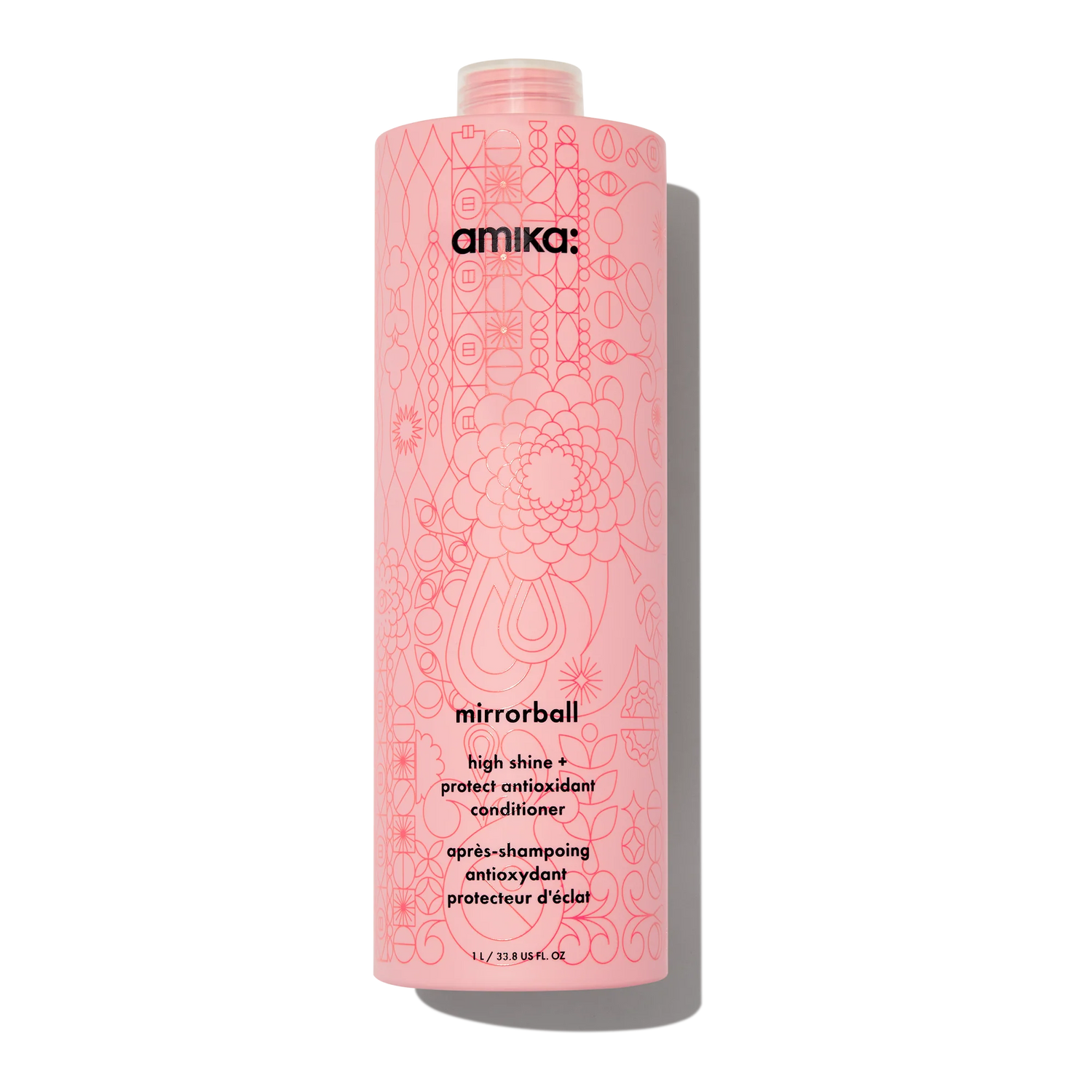 Amika mirrorball high shine + protect antioxidant conditioner