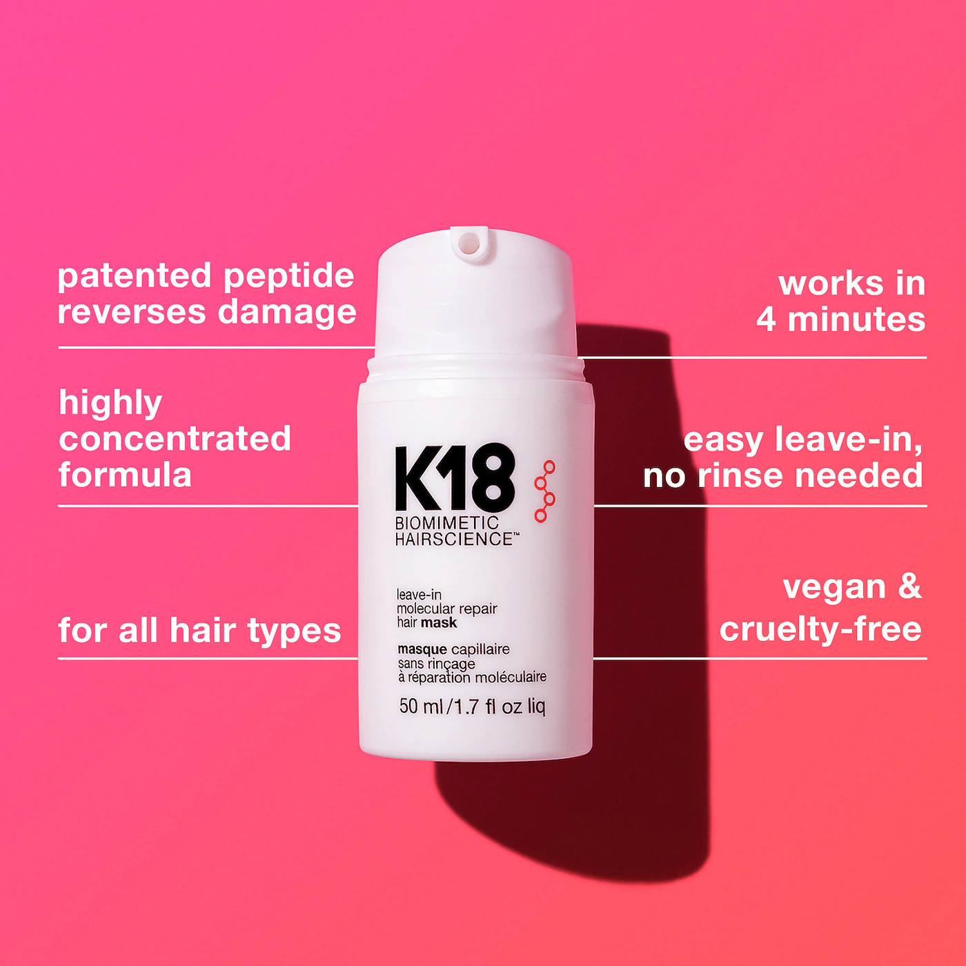 K18 Leave-in Repair Hair Mask
