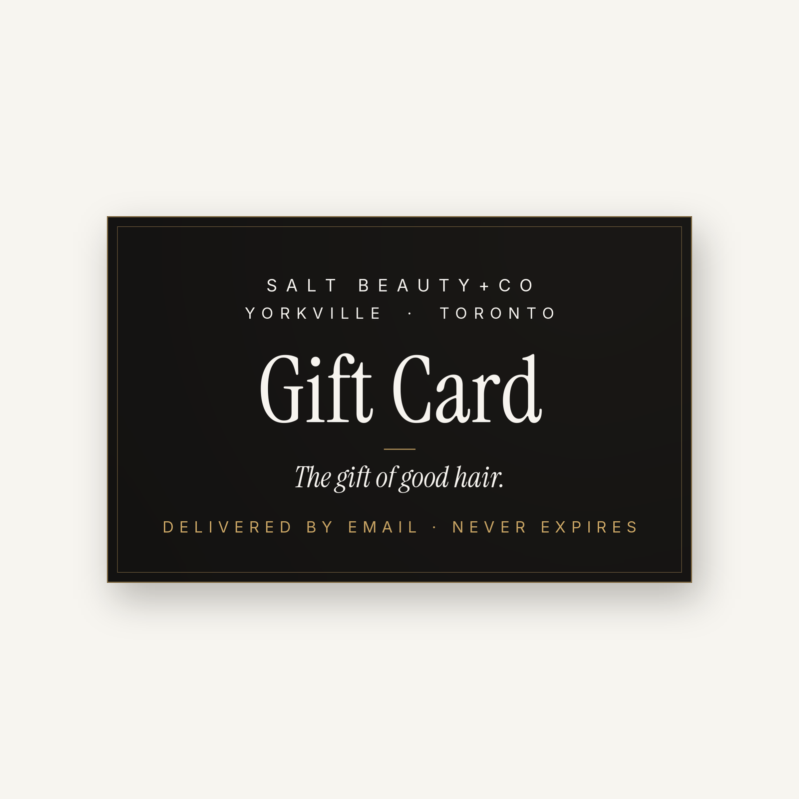 Salt Beauty+Co Gift Card