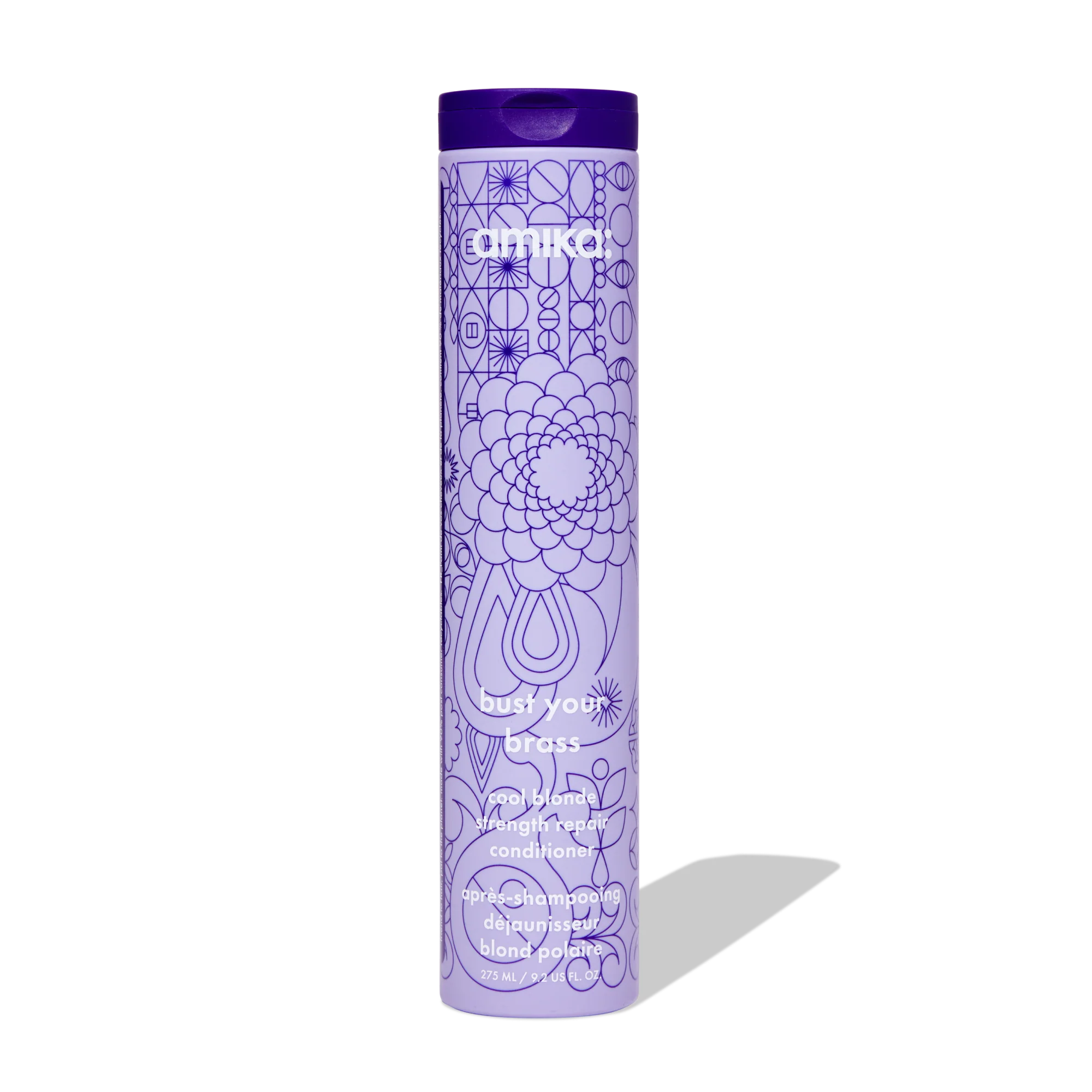 Amika bust your brass cool blonde repair conditioner