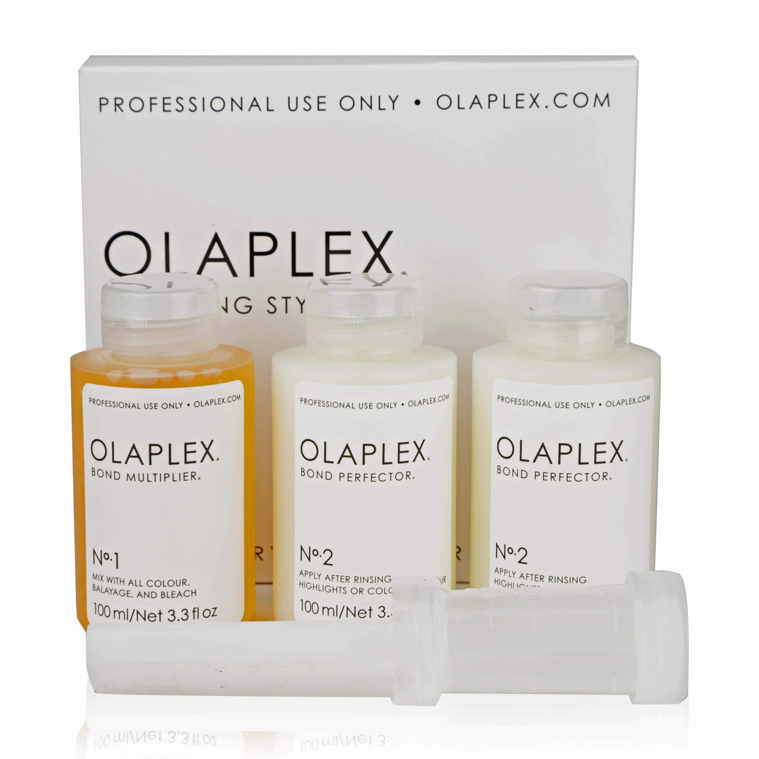 OLAPLEX HAIR TREATMENTS STYLIST KIT No1 Bond Multiplier No2 Bond Perfector Hair Mask Treatment Best product for Damaged Hair